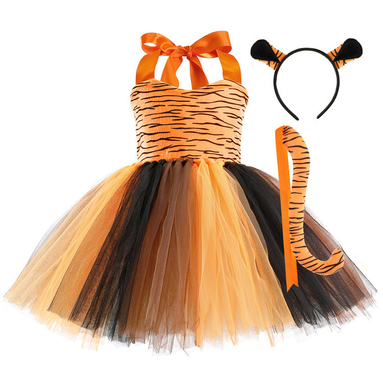Elena Animal Girls Costume Dress