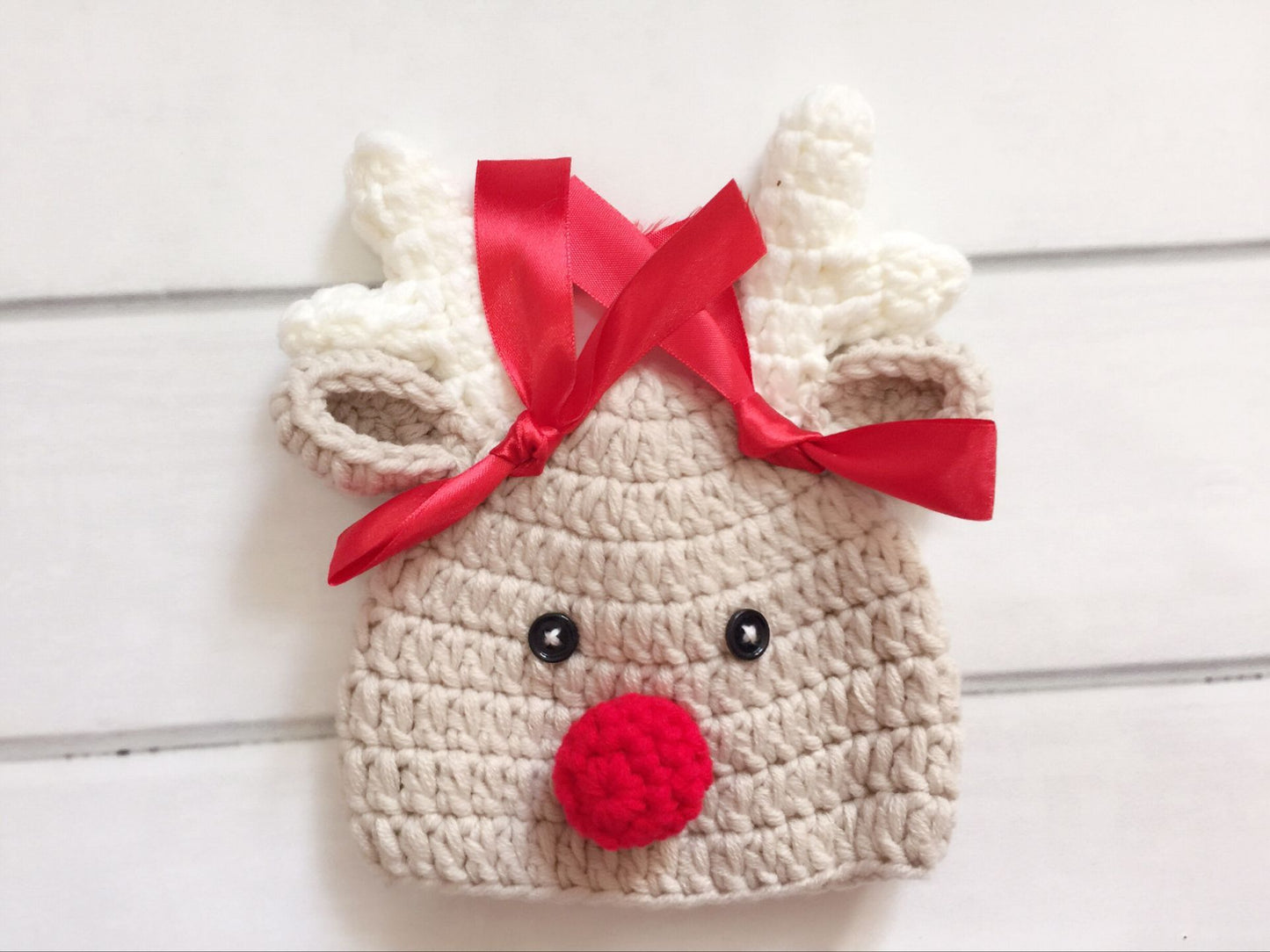 Reindeer Baby Hat