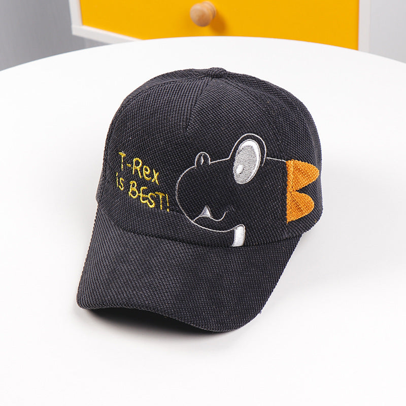 Boys Kid Dinosaur Embroidered Baseball Cap