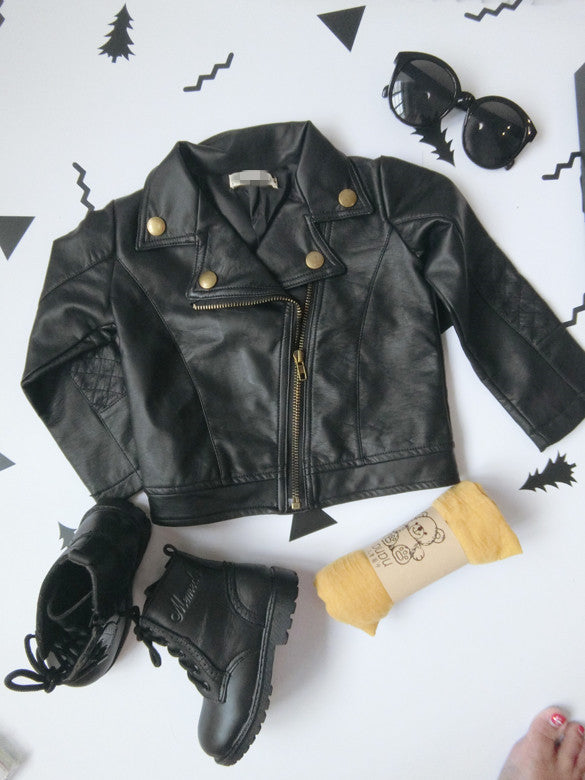 Jaguar Boys Leather Jacket