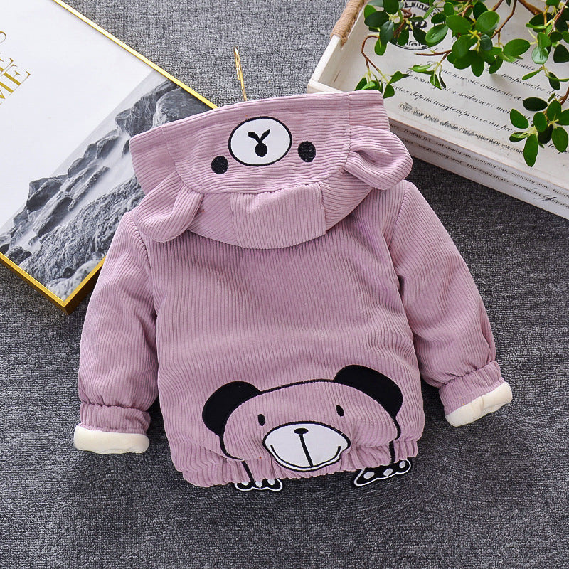 Priya Baby Girl Panda Jacket