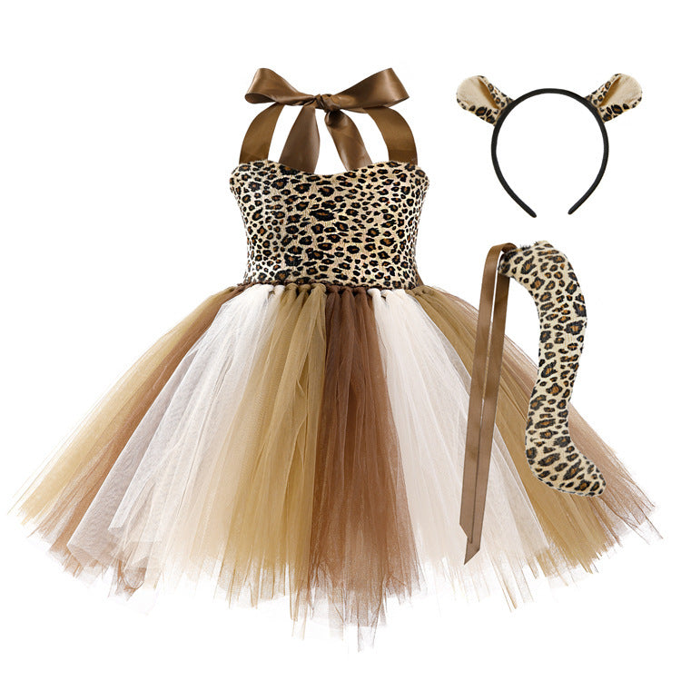 Elena Animal Girls Costume Dress