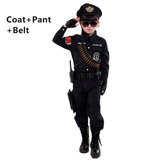 Police - Army Boys Kids Costume
