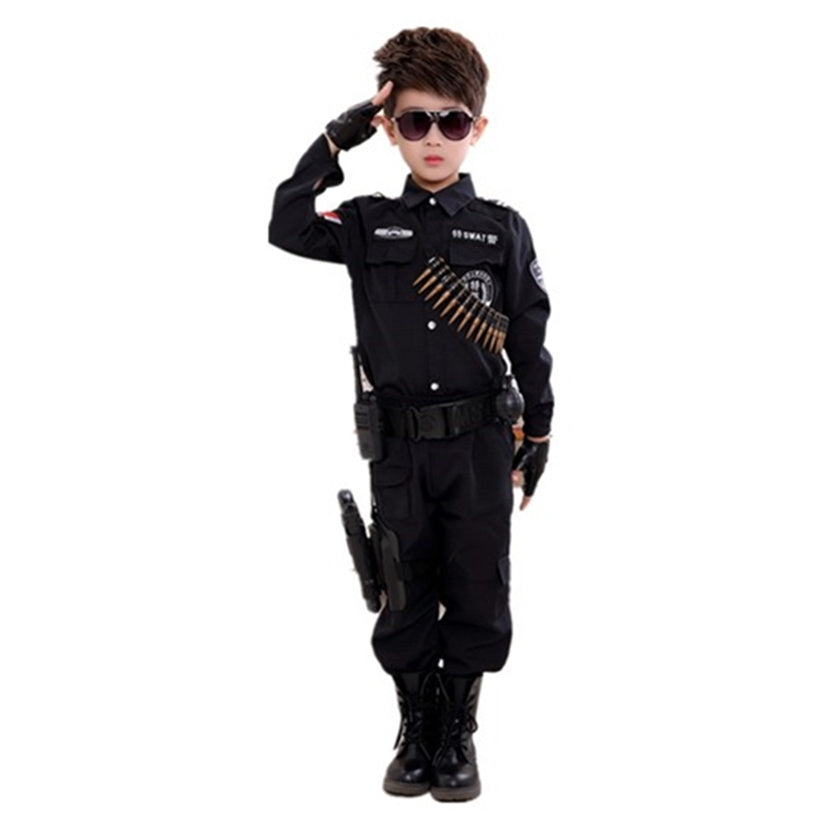 Police - Army Boys Kids Costume