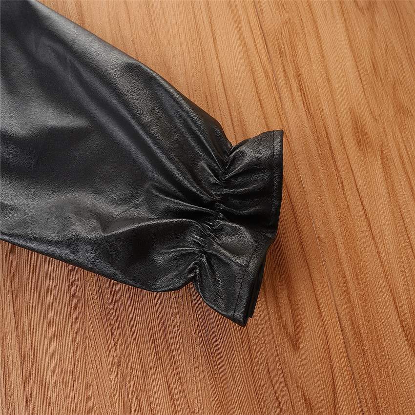 Fatima Leather Coat