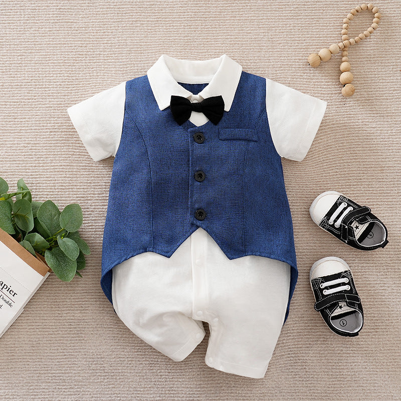Aidan Baby Boy Gentleman Jumpsuit