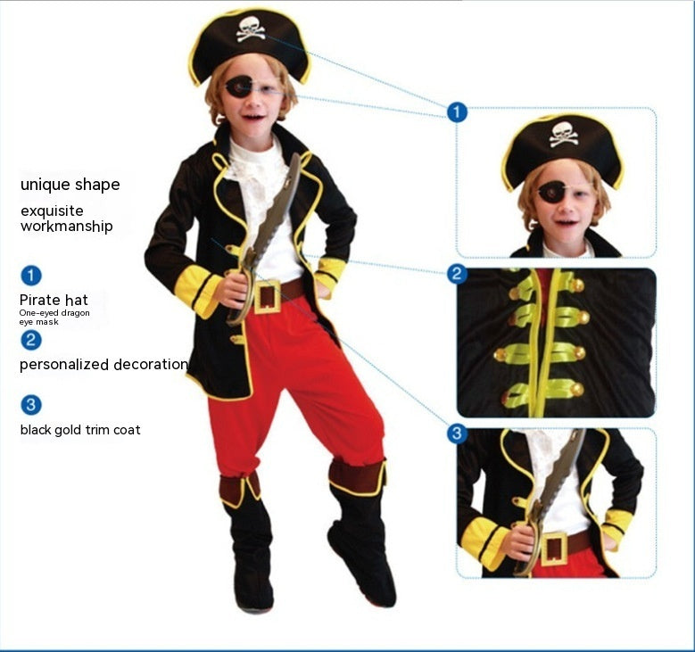 Pirate Boys Kid Party Costume