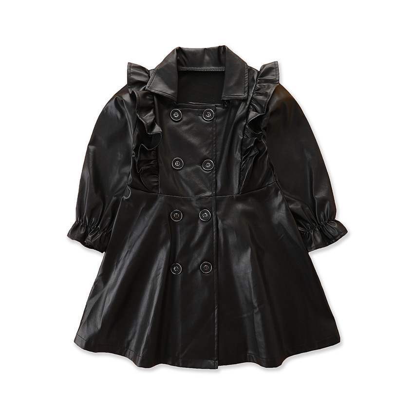 Fatima Leather Coat
