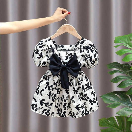 Francine Western Style Baby Girl Bow Skirt