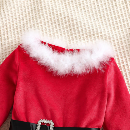 Santa Girl Kids Dress