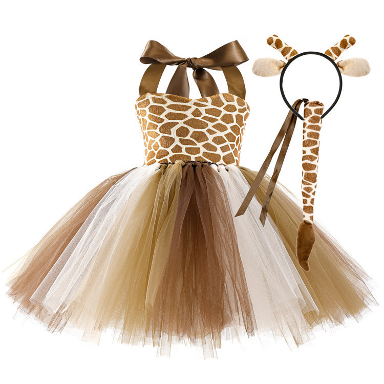 Elena Animal Girls Costume Dress