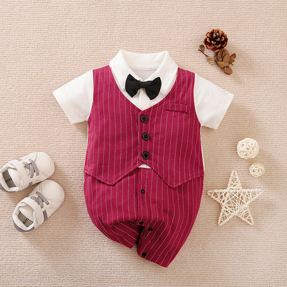 Aidan Baby Boy Gentleman Jumpsuit