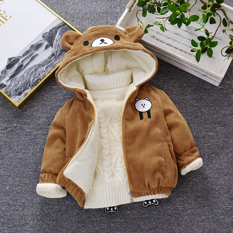 Priya Baby Girl Panda Jacket