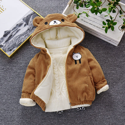 Priya Baby Girl Panda Jacket