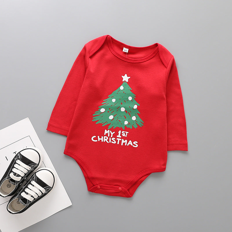 Noel Baby Boy Christmas Jumpsuit