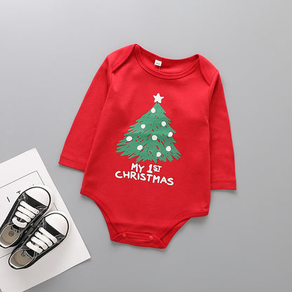Noel Baby Boy Christmas Jumpsuit