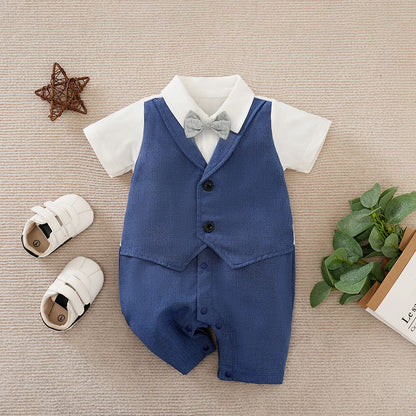 Aidan Baby Boy Gentleman Jumpsuit