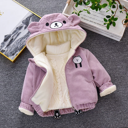 Priya Baby Girl Panda Jacket