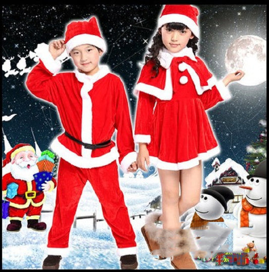 Santa Claus Girls Kid Costume