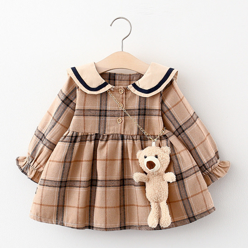 Betty Baby Girl Checkered Dress