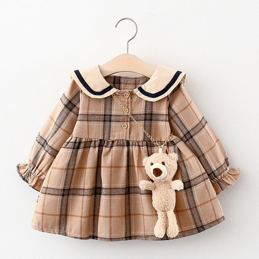 Betty Baby Girl Checkered Dress