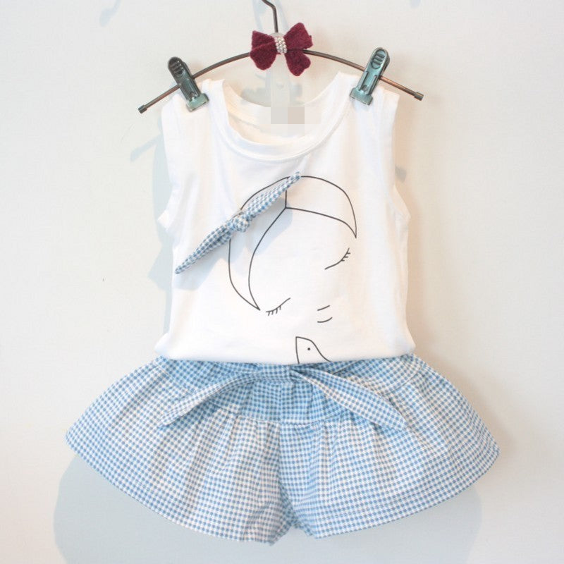 Donna Rabbit Girls Clothes Set