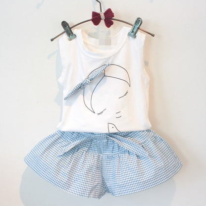 Donna Rabbit Girls Clothes Set