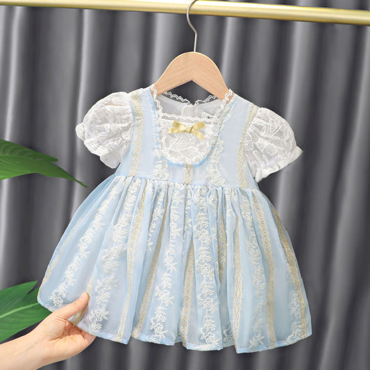 Sandra Round Neck Baby Dress