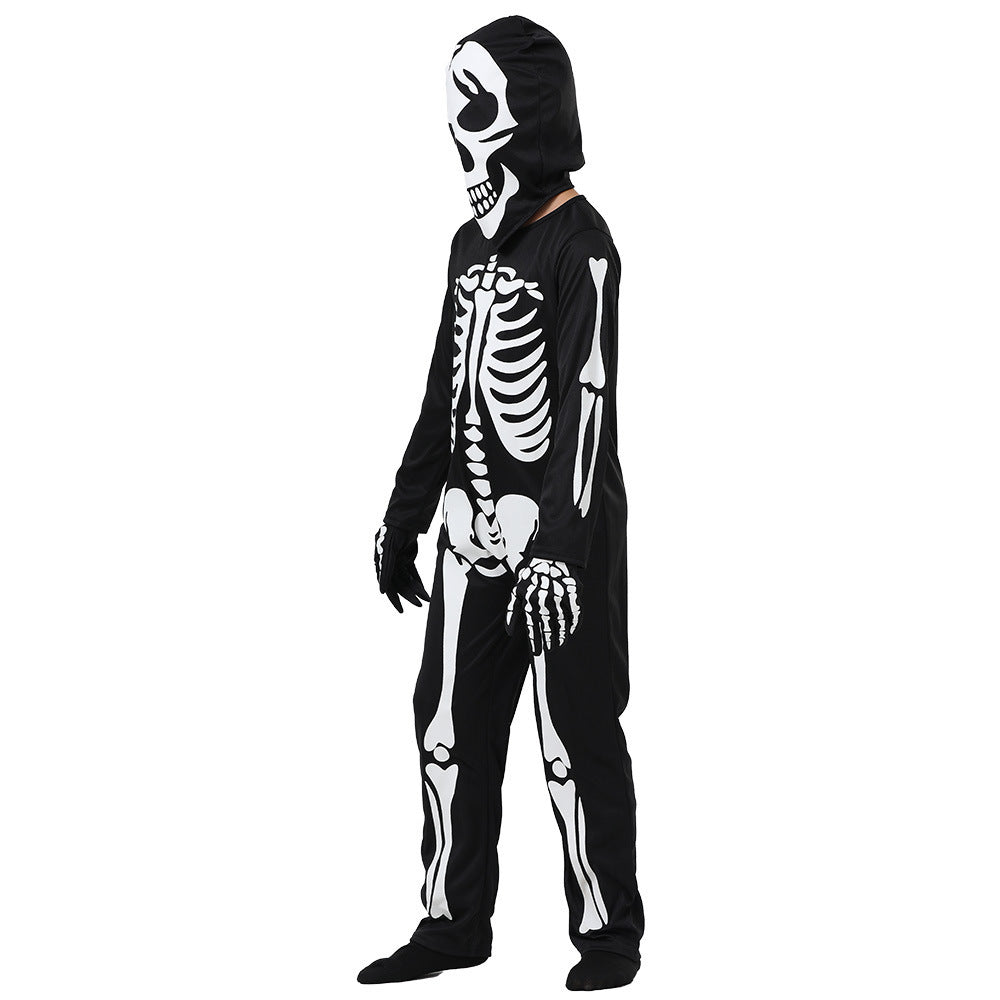 Glow in the Dark Skeleton Boys Kid Party Costume