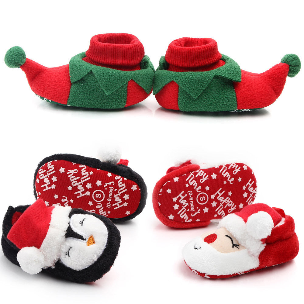 Christmas Kids Soft Shoes