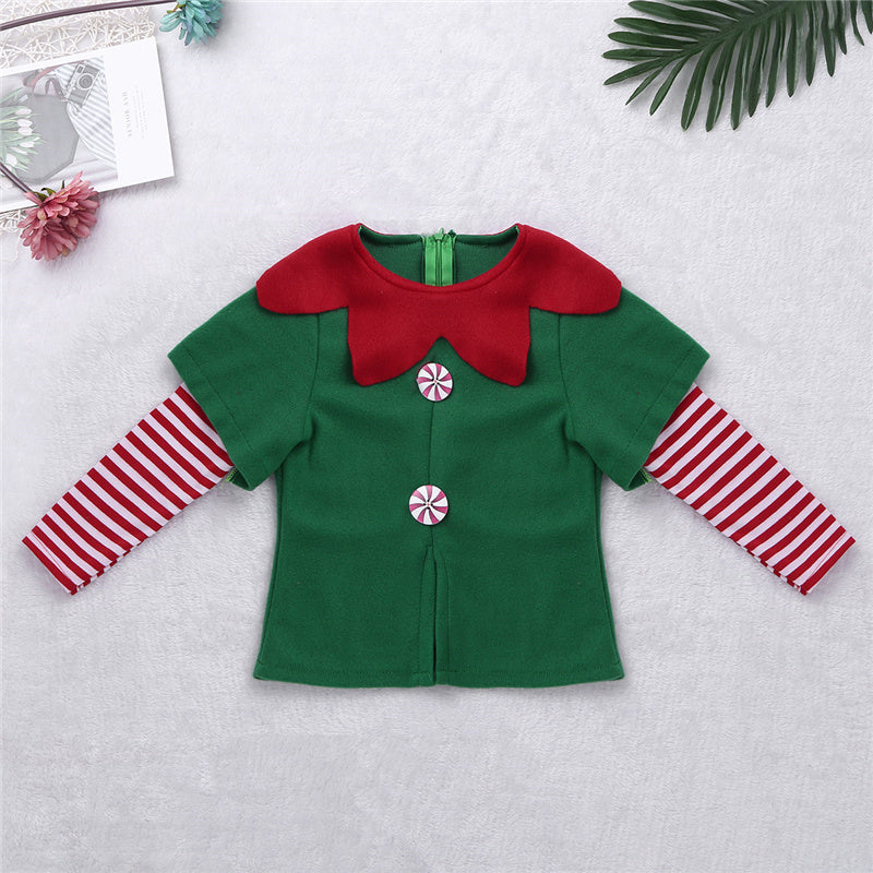 Elf Christmas Kids Boy Costume