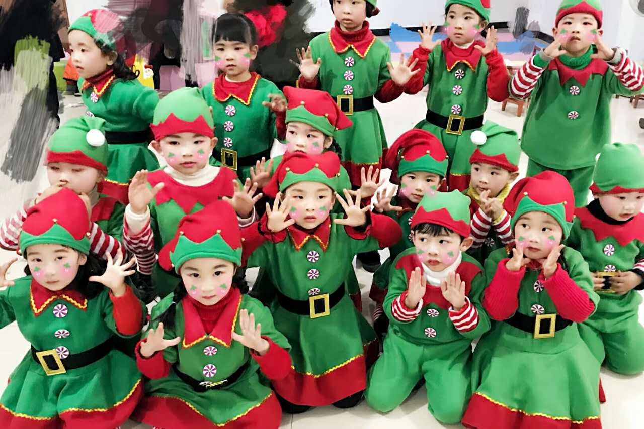 Elf Christmas Kids Boy Costume