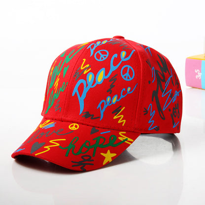 Girls Kid Graffiti Baseball Hat