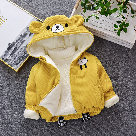 Priya Baby Girl Panda Jacket