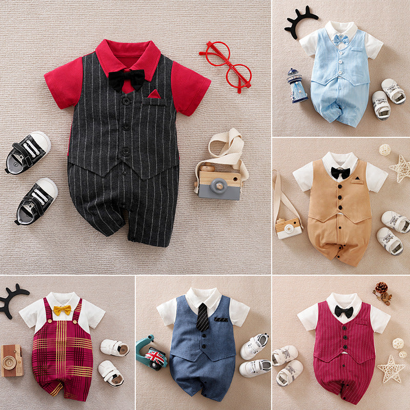 Aidan Baby Boy Gentleman Jumpsuit
