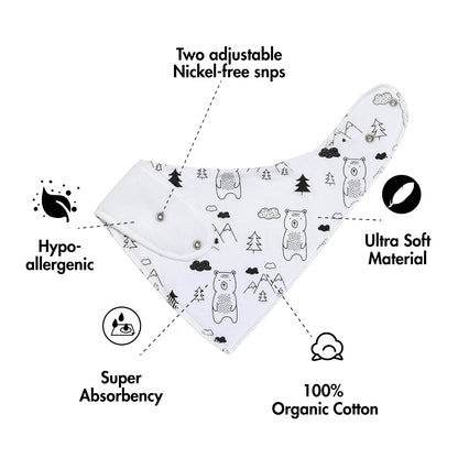 Hankie Baby Bib