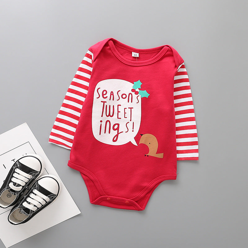 Noel Baby Boy Christmas Jumpsuit