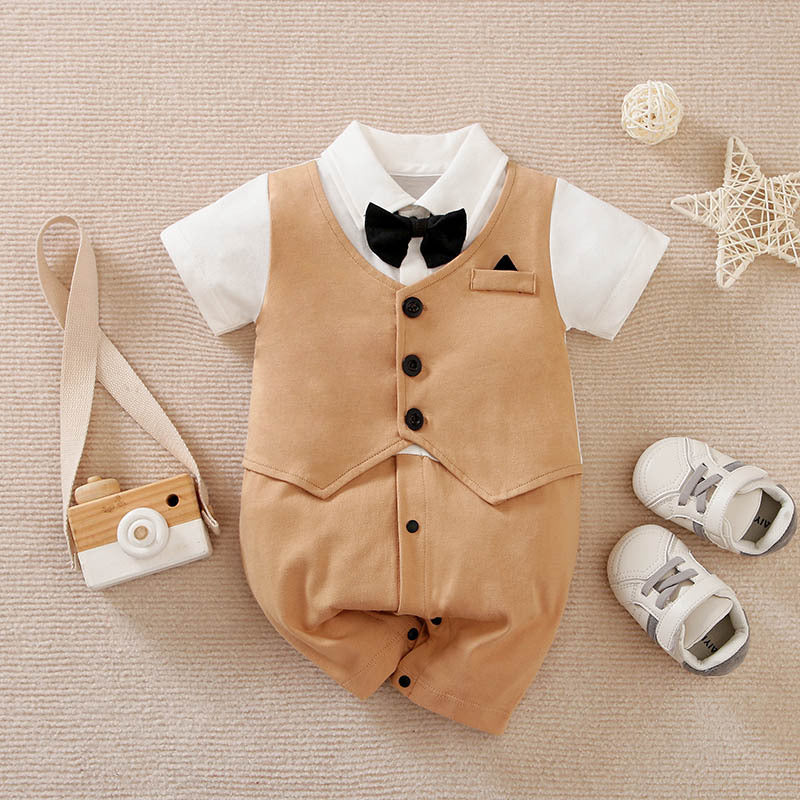 Aidan Baby Boy Gentleman Jumpsuit
