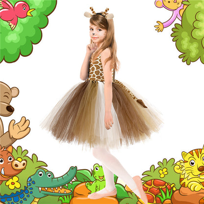 Elena Animal Girls Costume Dress