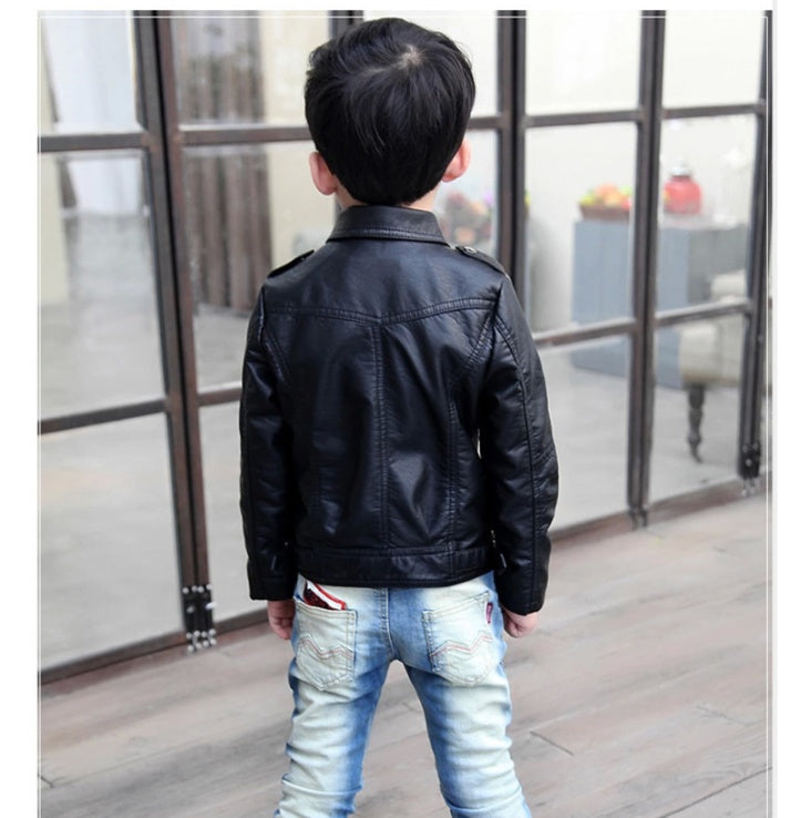 Blake Boys Leather Jacket