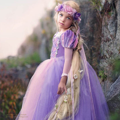 Rapunzel Sophia Girls Dress