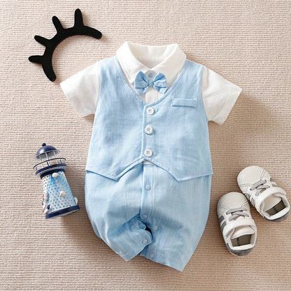 Aidan Baby Boy Gentleman Jumpsuit