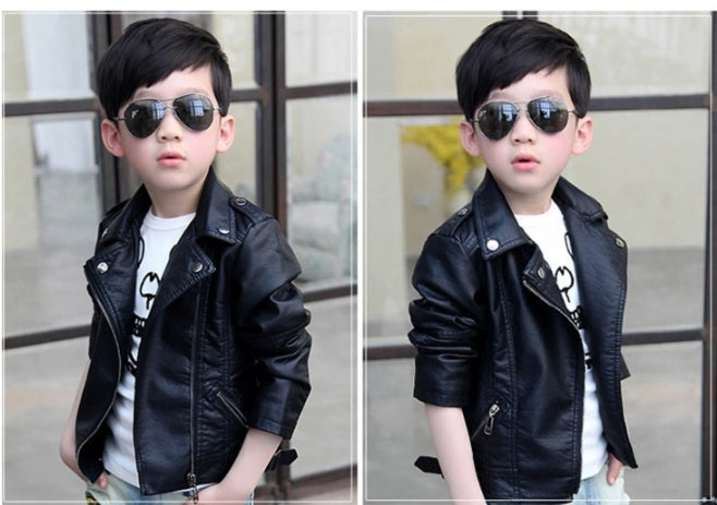 Blake Boys Leather Jacket