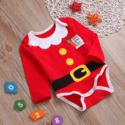 Santino Baby Boy Christimas Jumpsuit