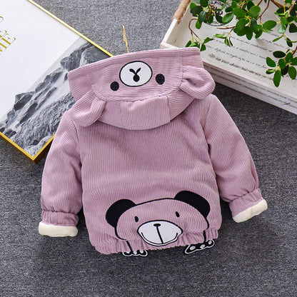 Priya Baby Girl Panda Jacket