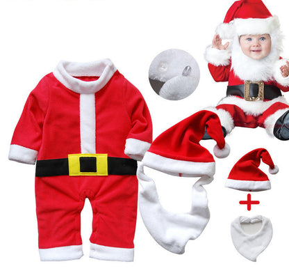 Santa Baby Boy One Piece Set
