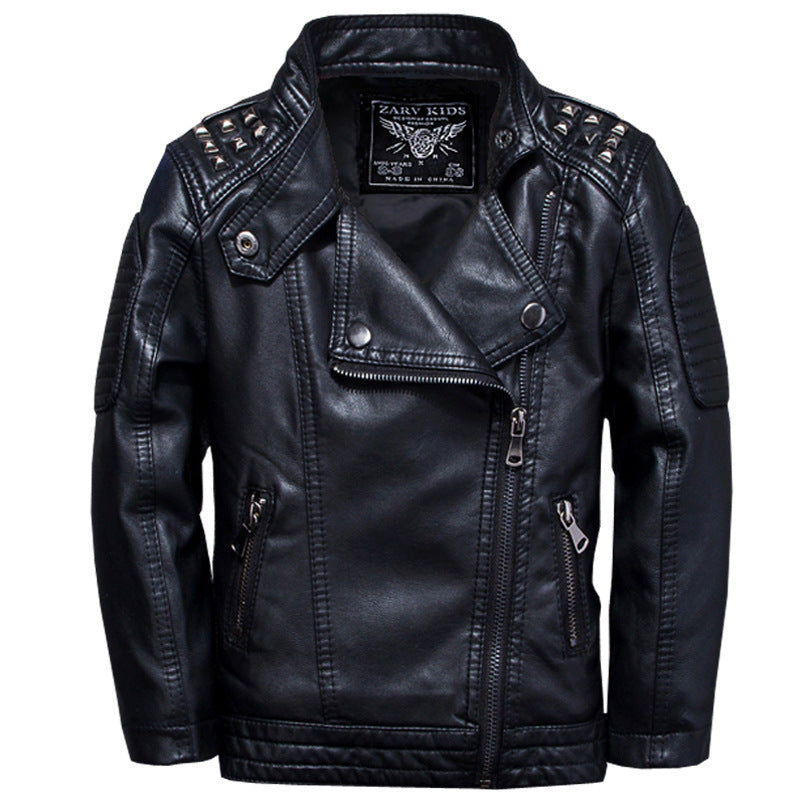 Rocky Boys Leather Jacket