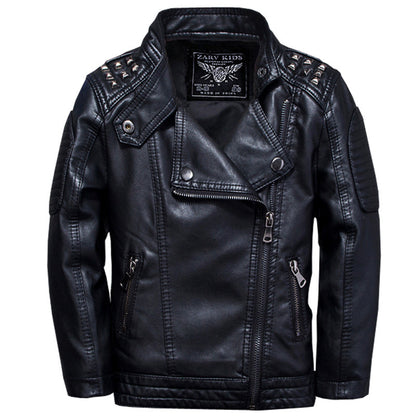 Rocky Boys Leather Jacket