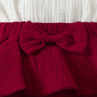 Deanne Baby Girl Bow Cake Dress