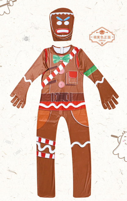 Cookie Monster Christmas Boys Kid Costume